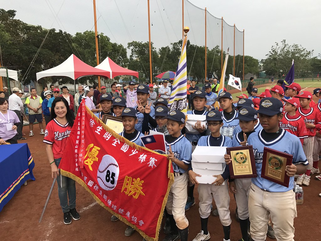 扣倒韓國水踰國小　謝竣翔：很開心把冠軍錦旗留在台灣