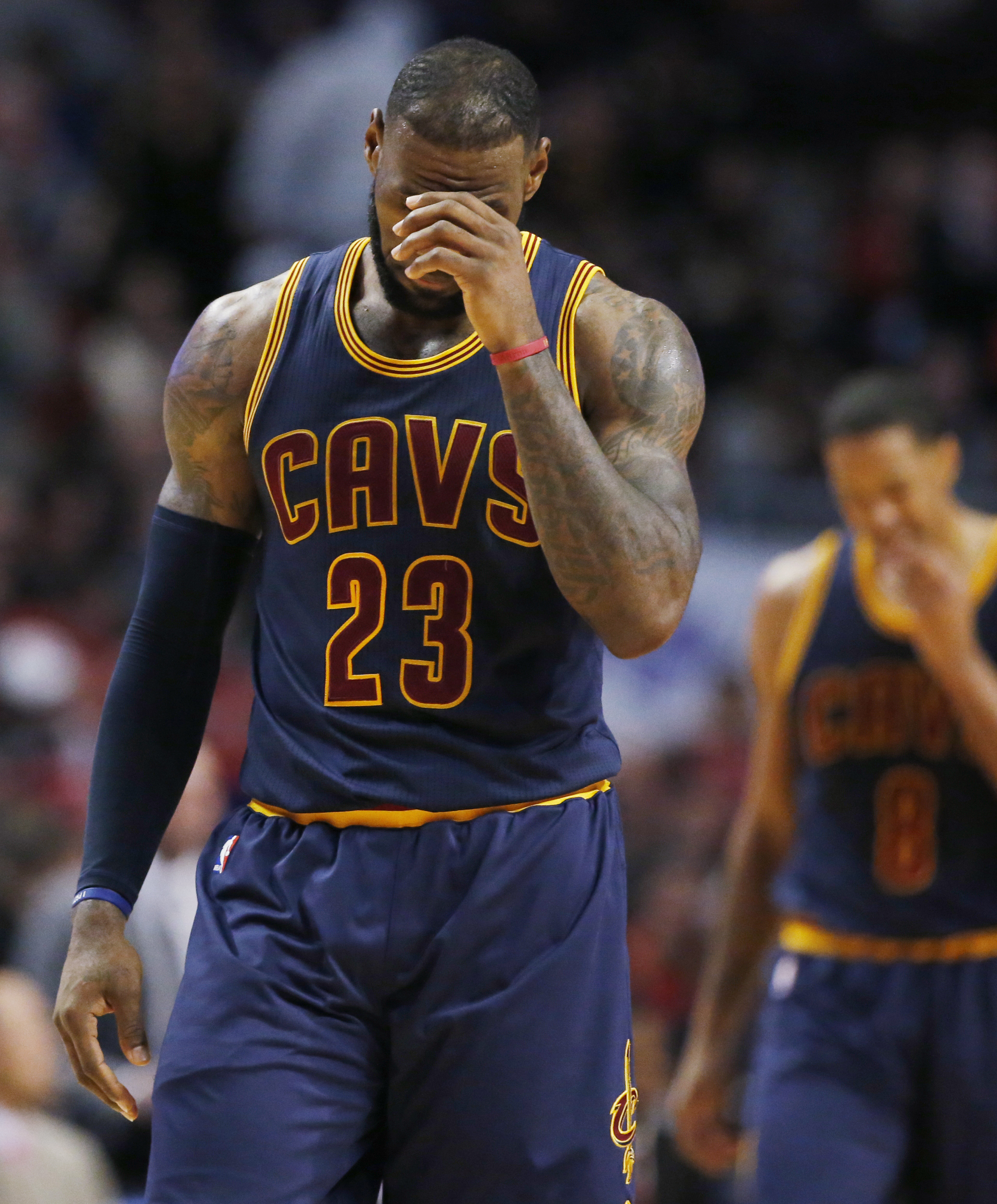 騎士3連敗　James：蜜月期結束