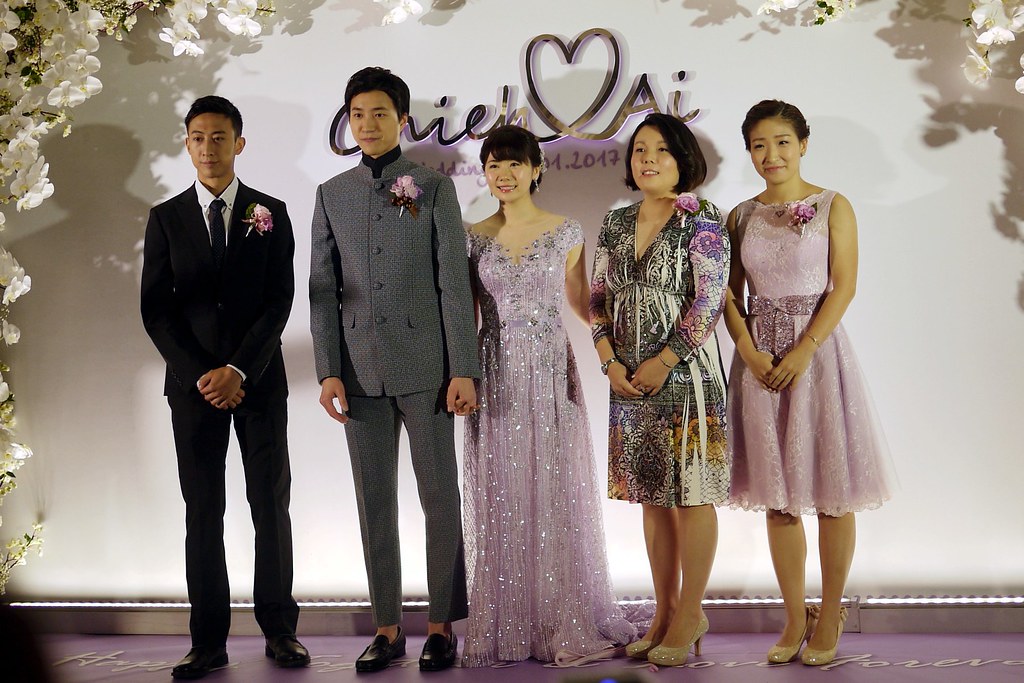 傑愛婚宴　眾家好友前來祝賀