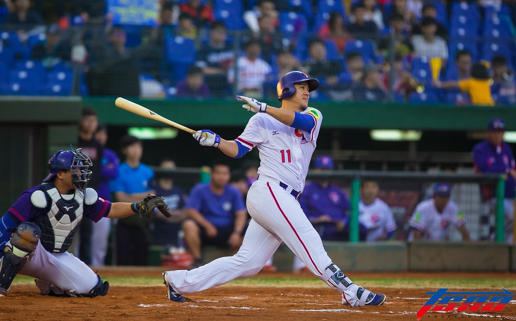 ​蔣智賢開轟　中華隊戰勝培訓隊