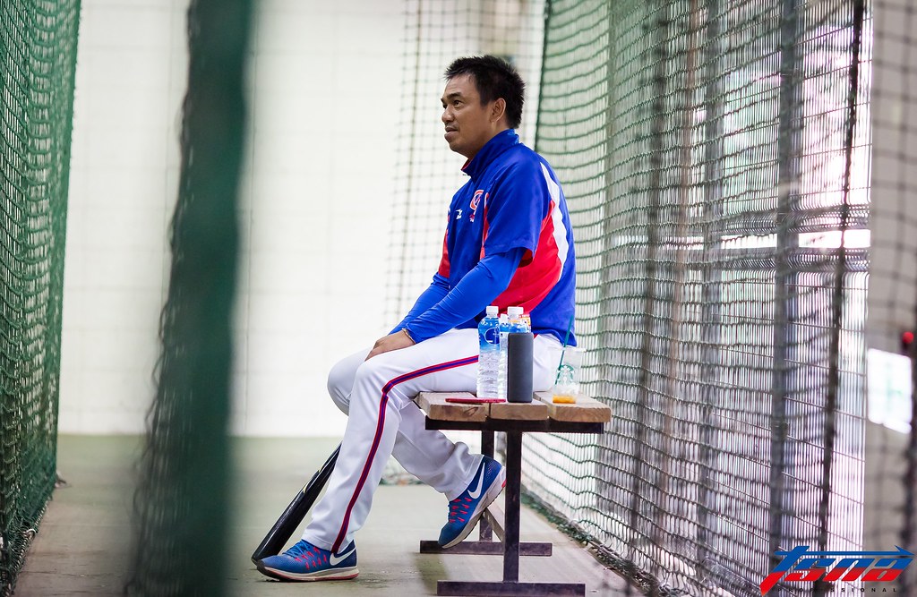 賽前與陳金鋒特打　林哲瑄：有點不習慣