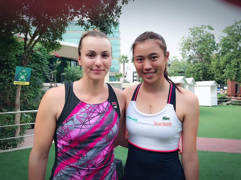 詹皓晴組合扳倒頭號種子　姊姊詹詠然止步8強