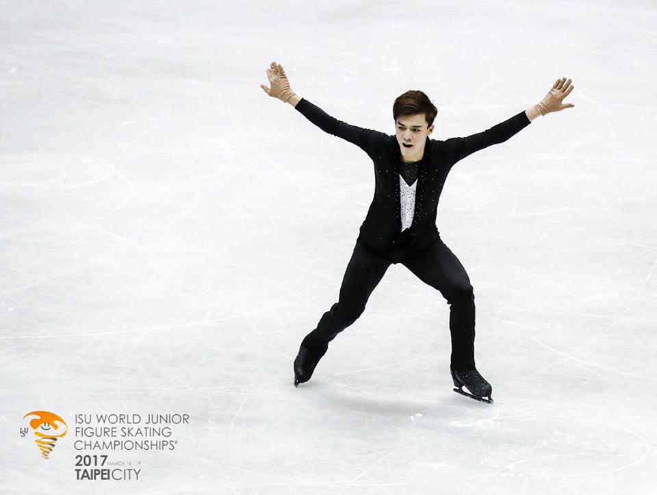 2017世青滑冰男單　曹志禕晉長曲決賽