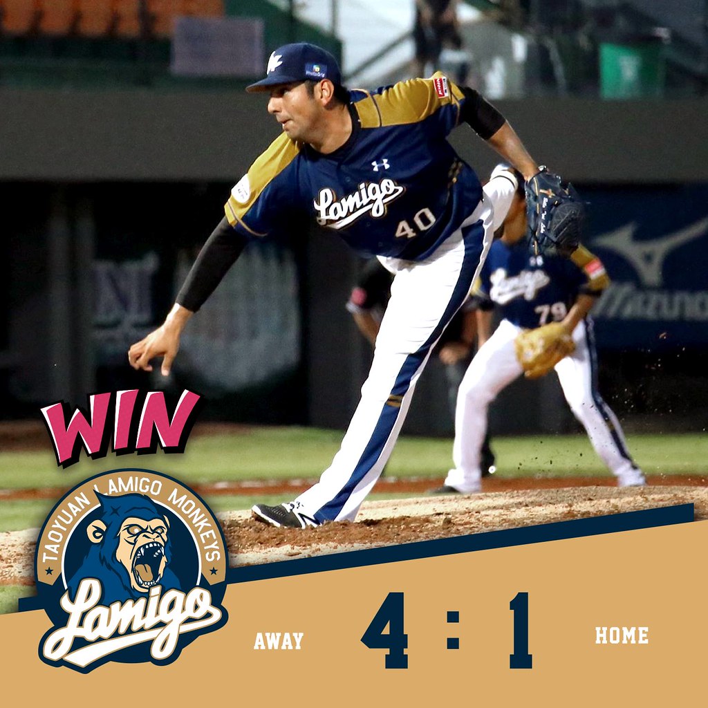 賽格威7局僅失1分　桃猿喜迎8連勝