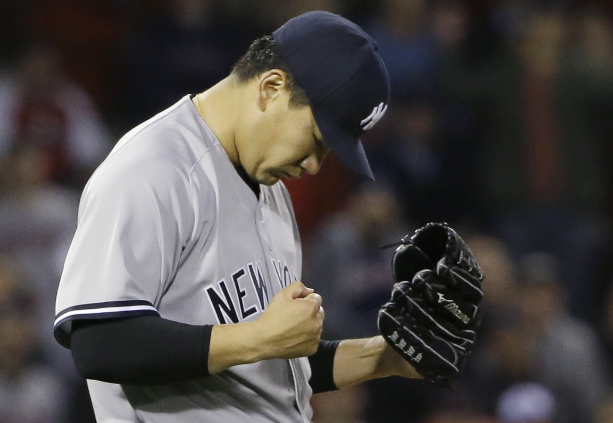 97球完封勝　田中將大鎖紅襪