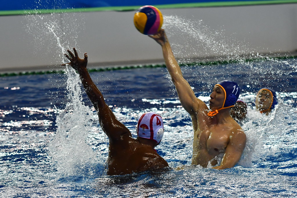 水球測試賽　中華隊挺4強