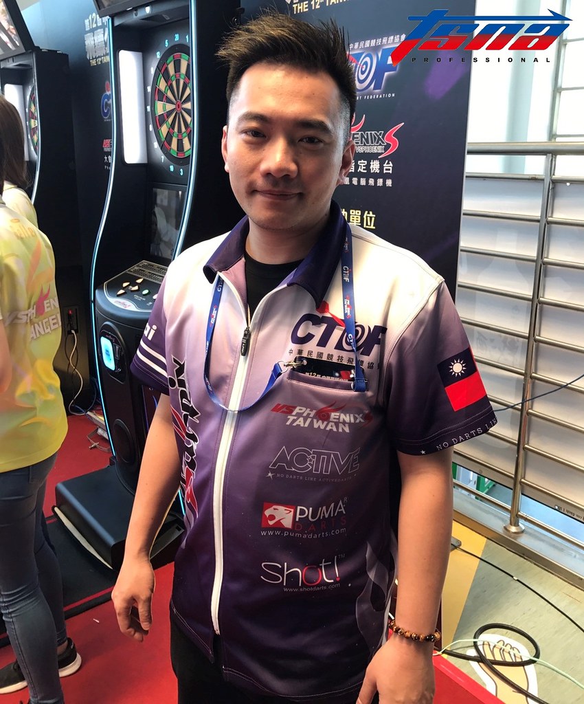 籃球路遭中斷　戴宏光苦練成飛鏢國手