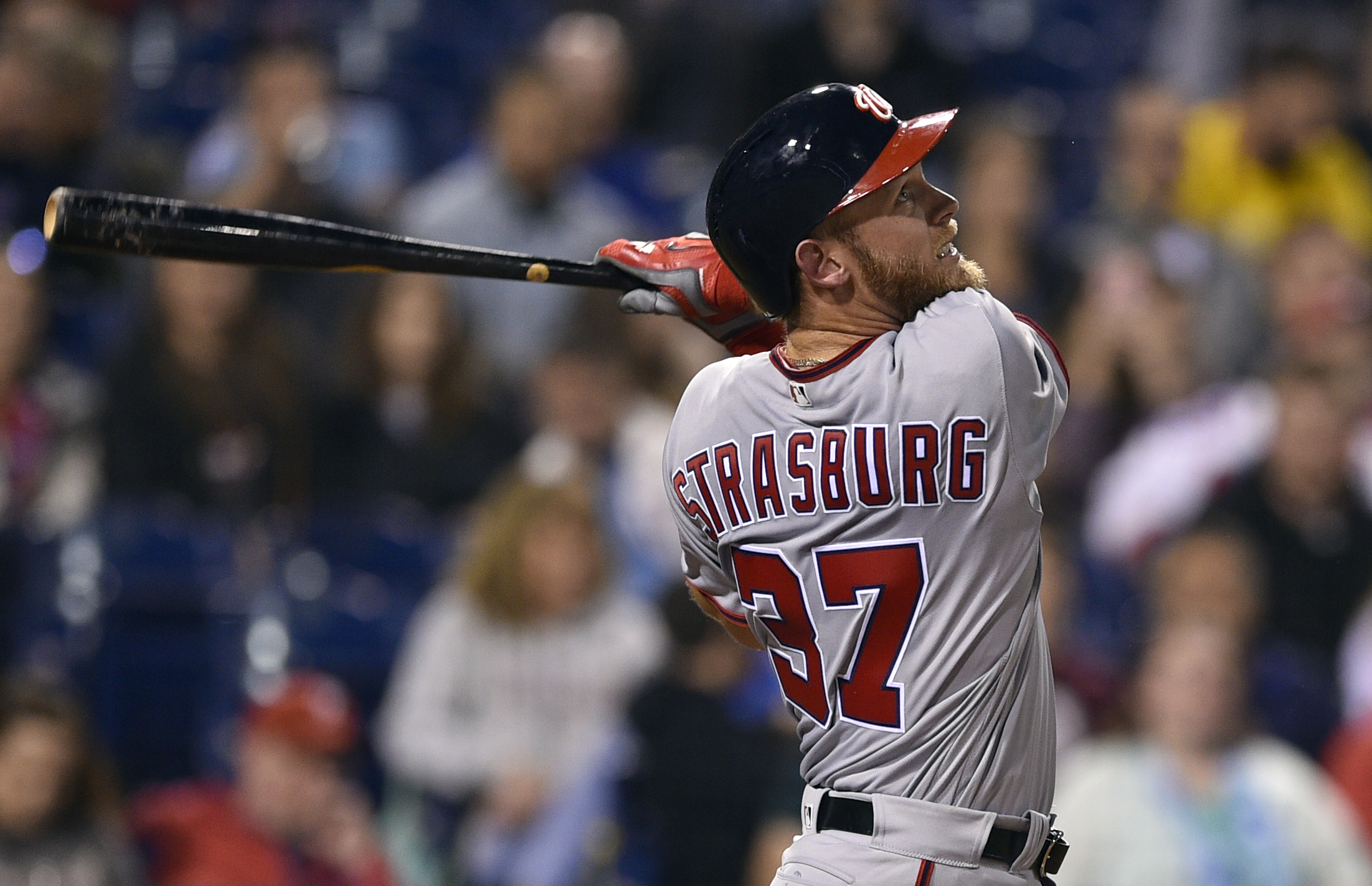 砲轟費城人奪勝　Strasburg：幸運