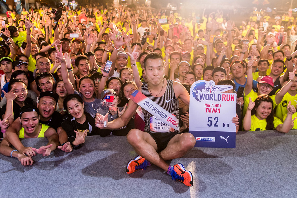 Wings For Life全球路跑　李智群2度奪下台灣冠軍