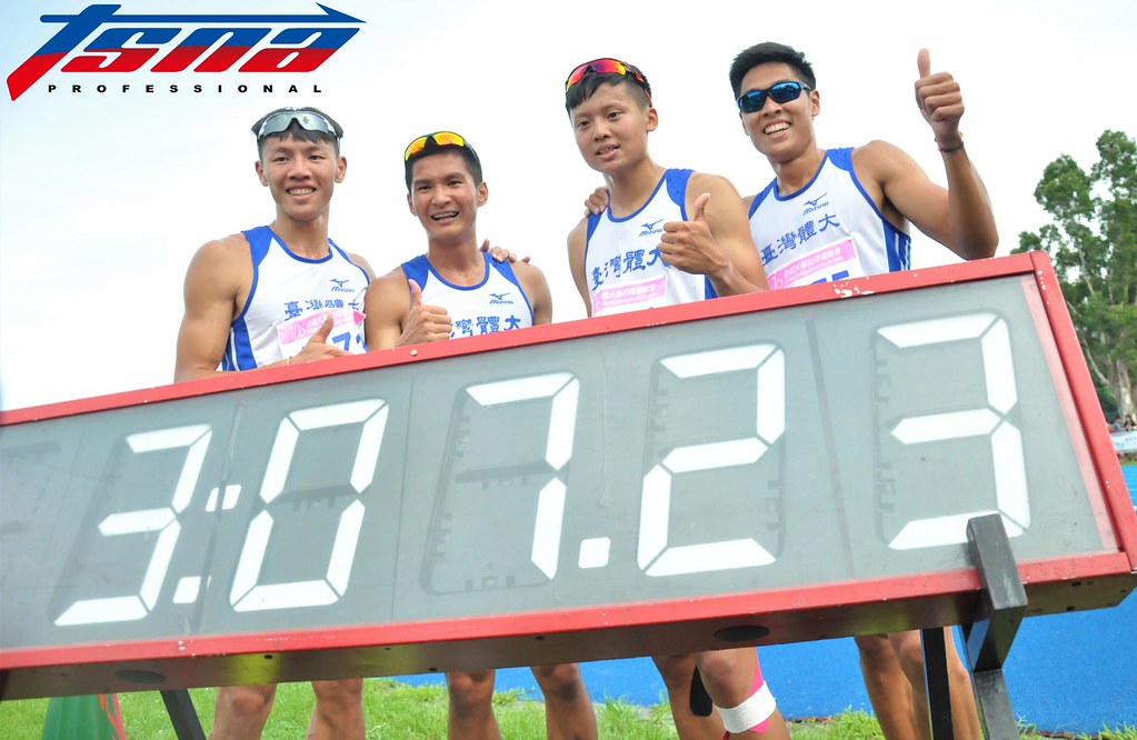 破4X400公尺接力全國紀錄　陳傑率學弟奪7連霸
