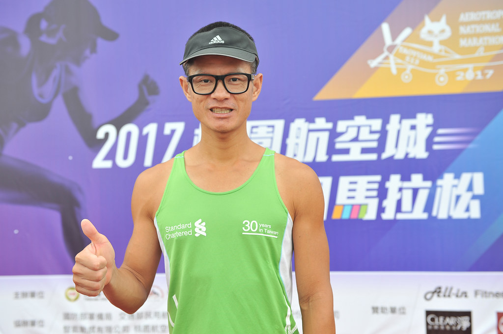 桃園航空城馬拉松　許進富國內組全馬冠軍