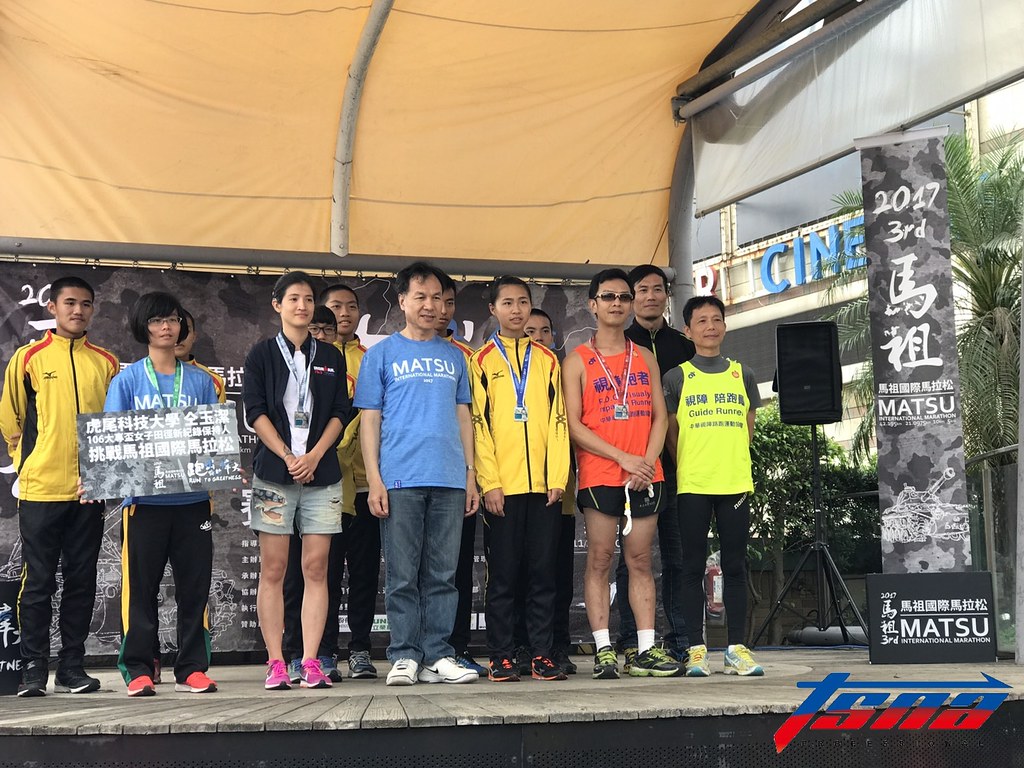 馬祖馬拉松戰車賽道　仝玉潔慕名而來