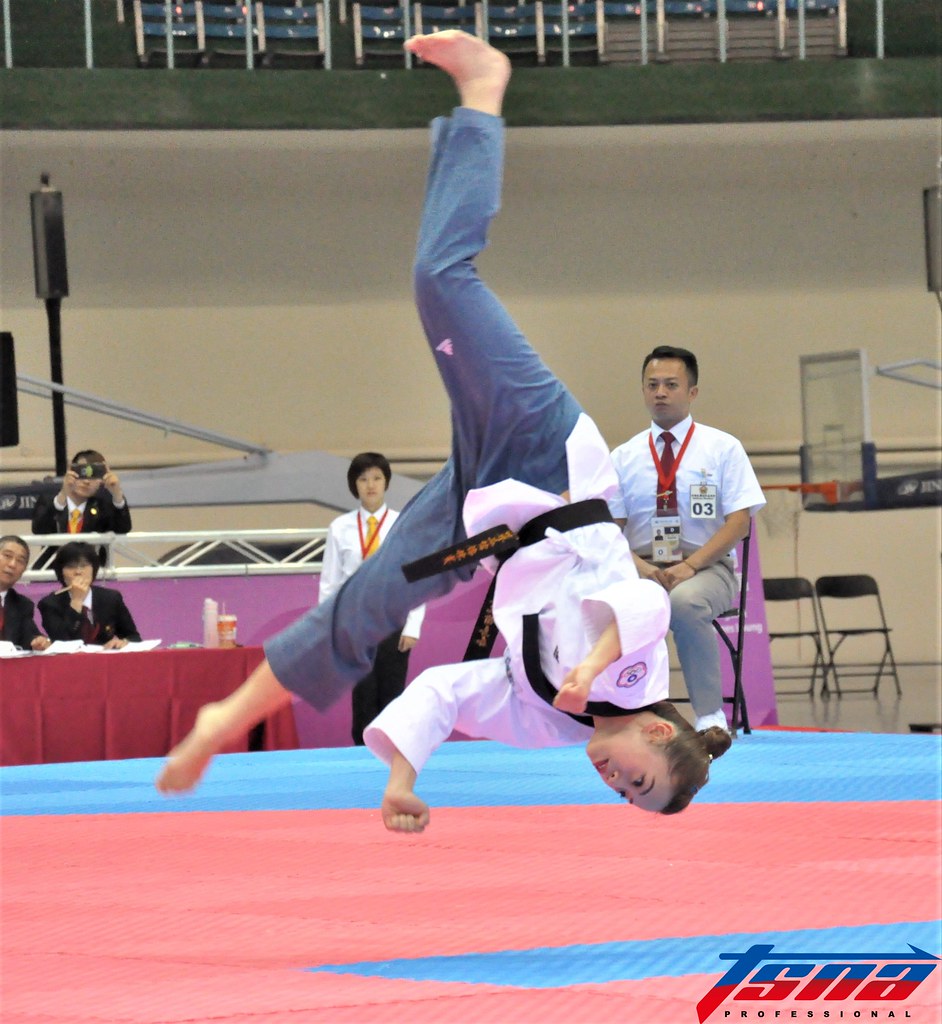 膽子小卻挑戰跆拳品勢　林侃諭：豁出去了