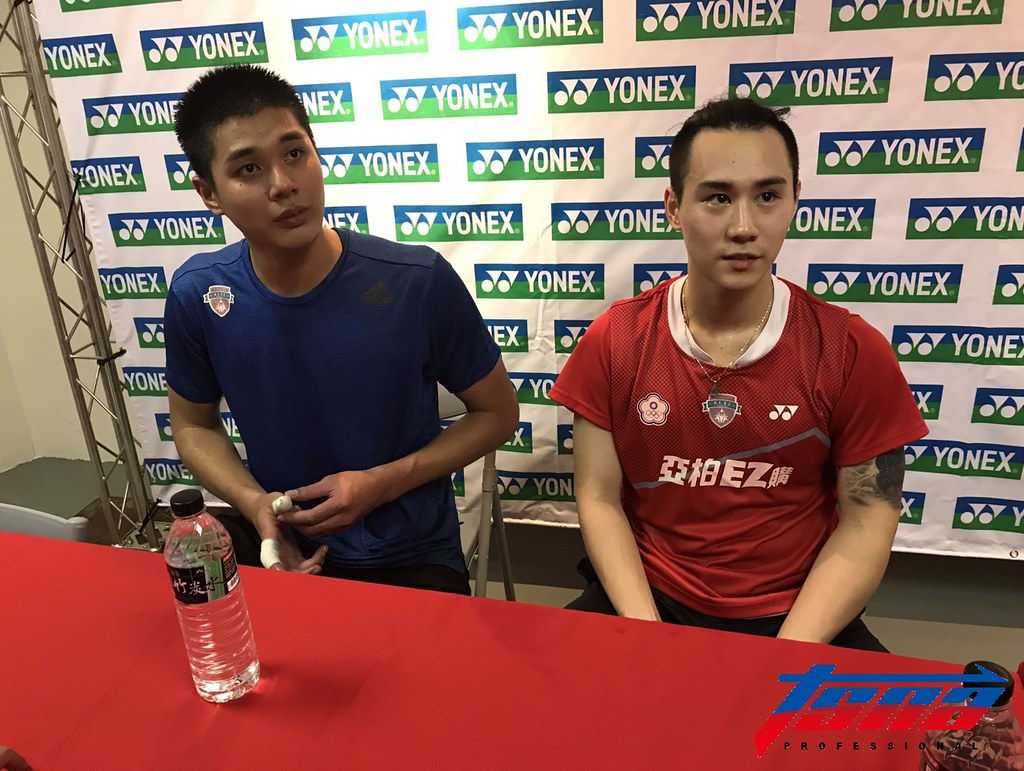 被搭擋叫聲吵醒　盧敬堯／楊博涵闖男雙16強