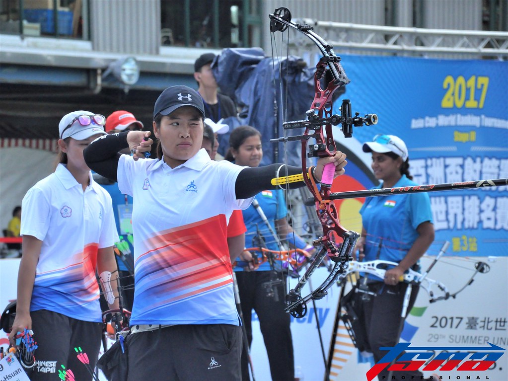 複合弓技壓印度　台灣女團奪亞洲盃第1金