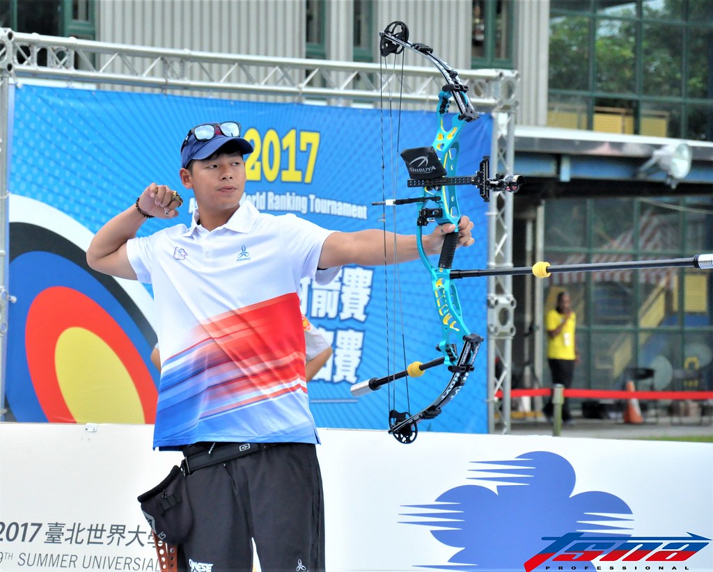 前兩回合完美演出　複合弓男團強勢奪金