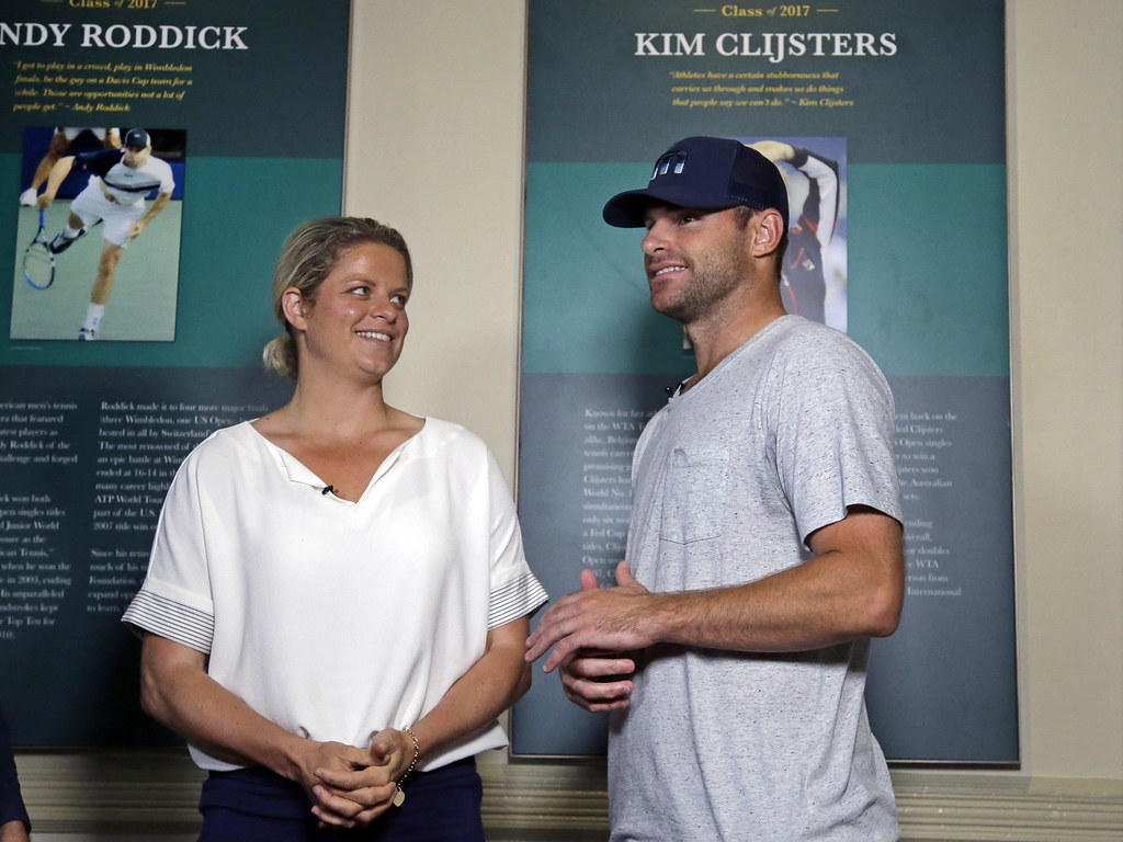 入主名人堂　Roddick、Clijsters心懷感謝