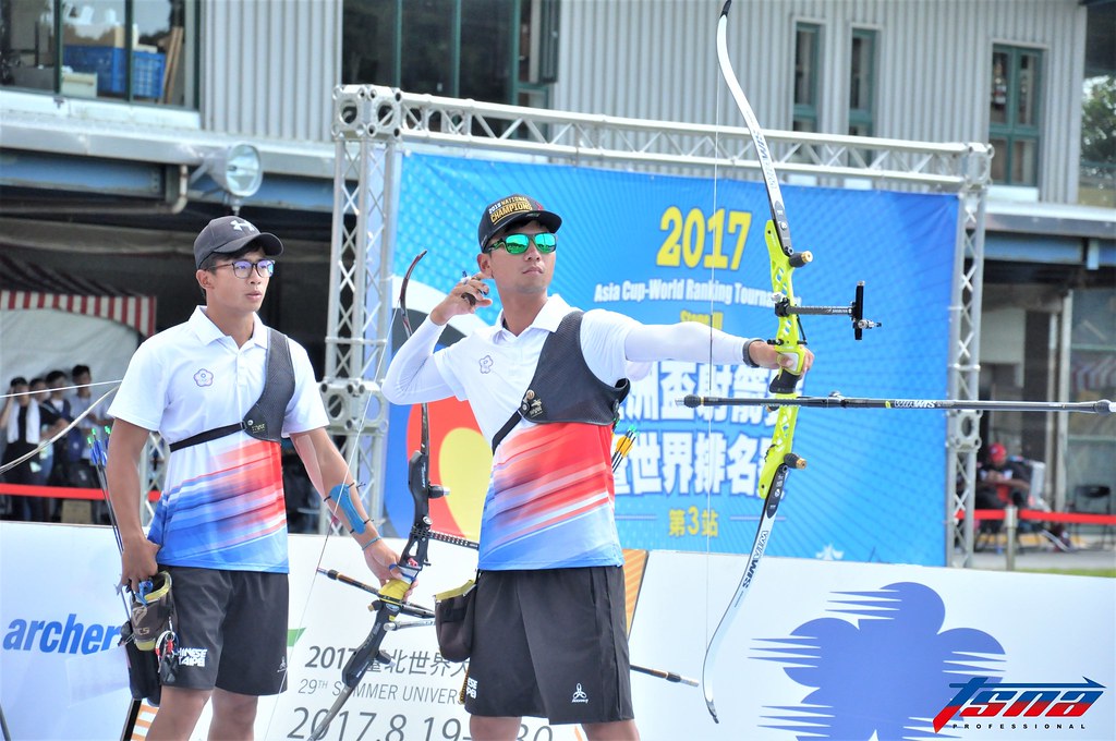 享受世大運賽場　射箭雙帥蓄勢待發