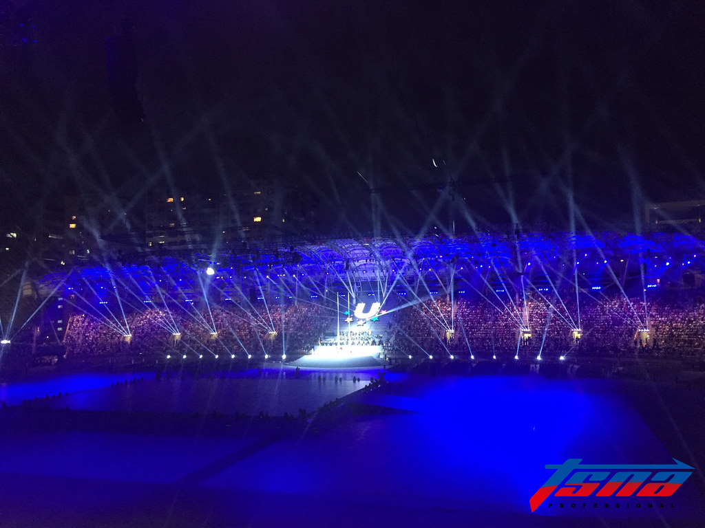 台北世大運開幕　滿場觀眾與運動員齊聚