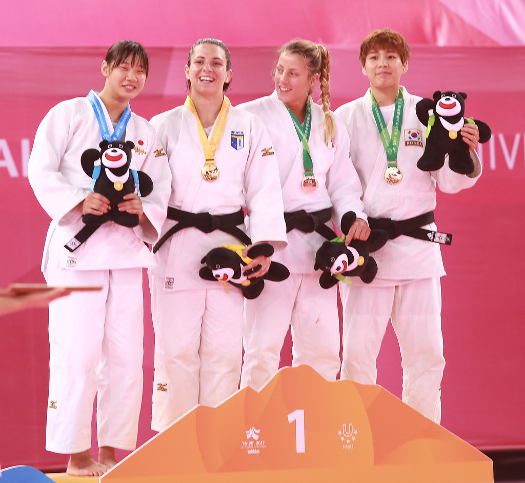 柔道最長之役　巴西女將摘金