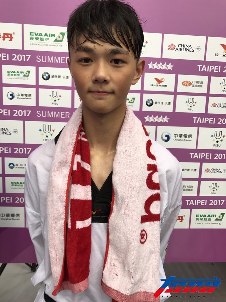 黃鈺仁止步8強　「對不起幫我加油的觀眾」