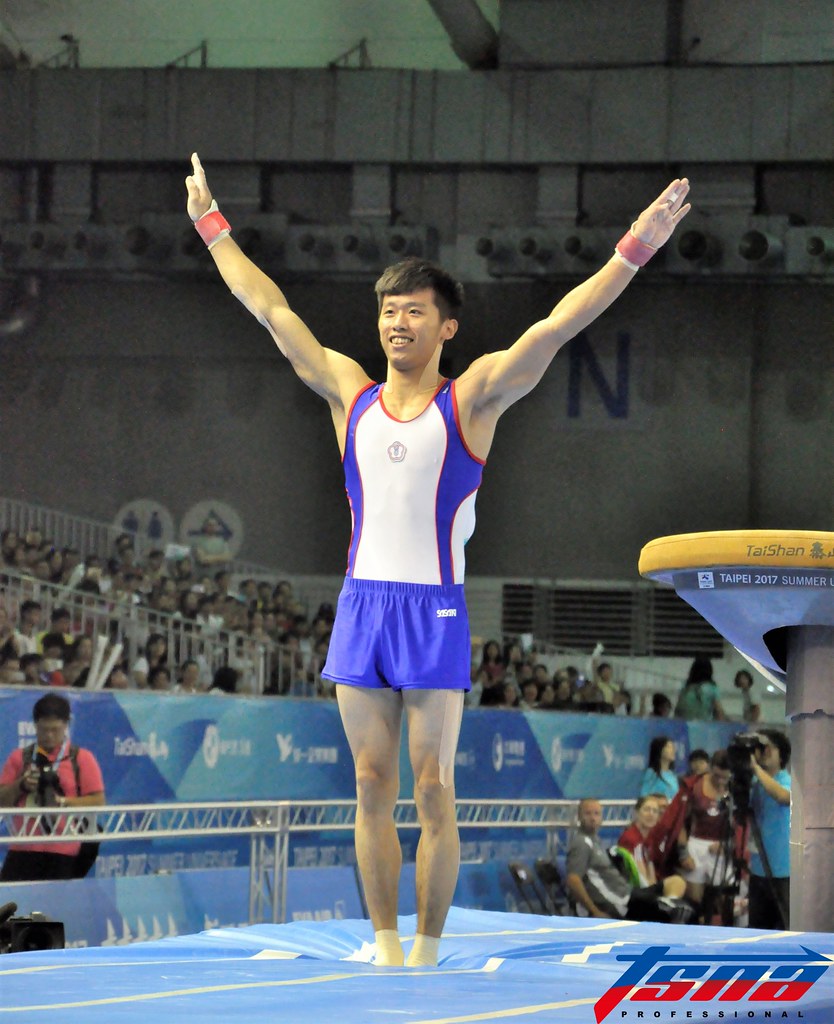 鞍馬排第1　李智凱創世大運全能最佳名次