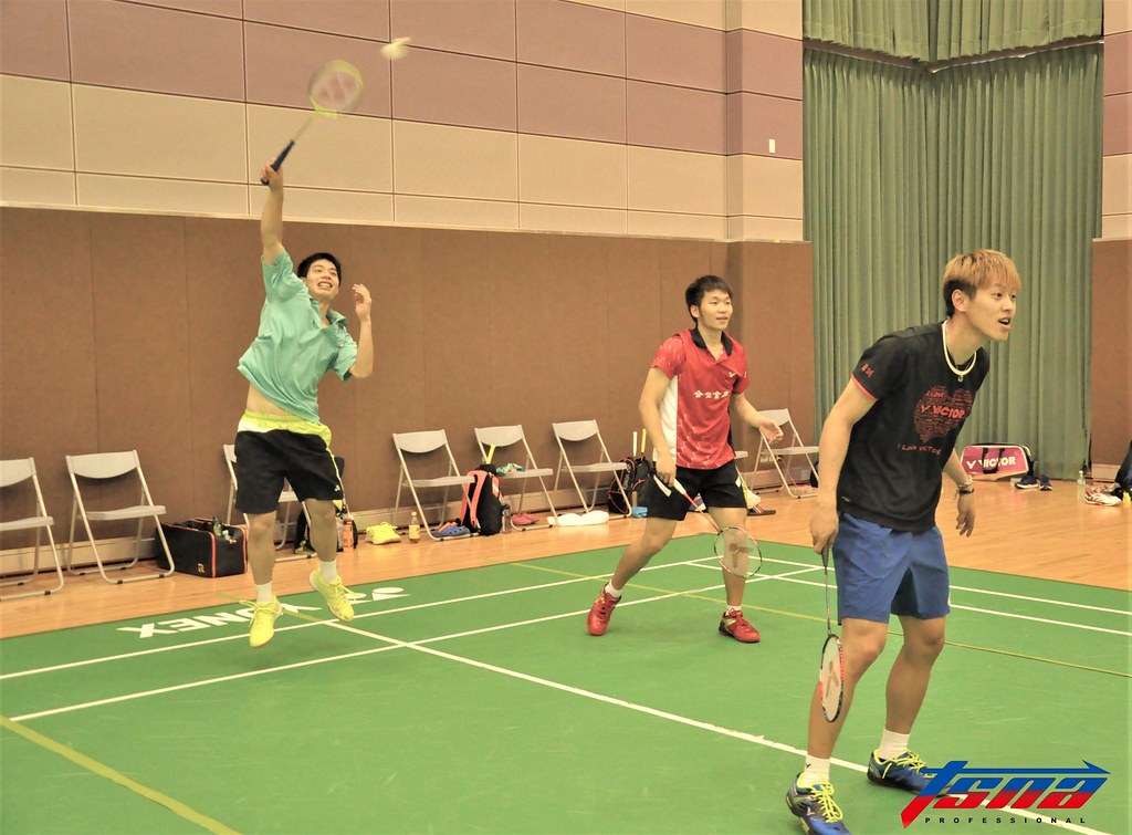 力拚羽球男團第1金　許仁豪備戰中