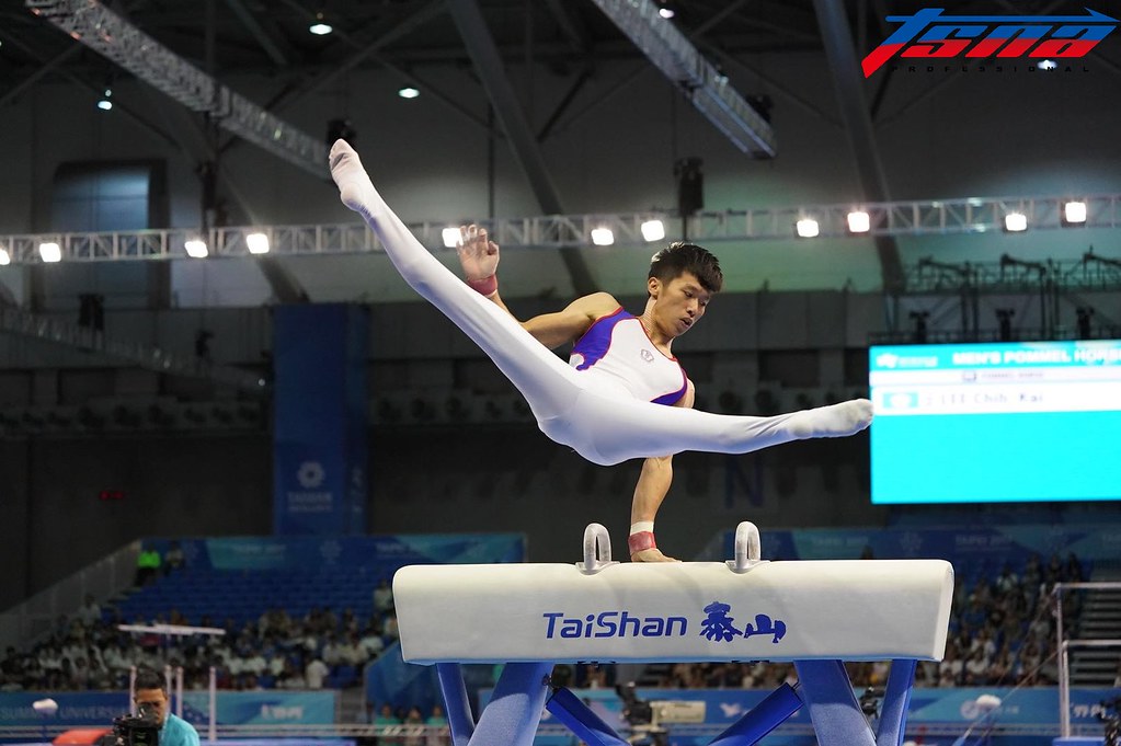 體操第1金　李智凱鞍馬拿下15.3分