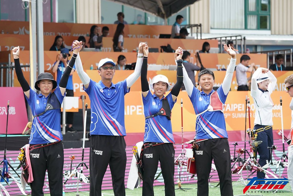 加射賽不敵高麗妹　中華反曲弓女團收銀牌