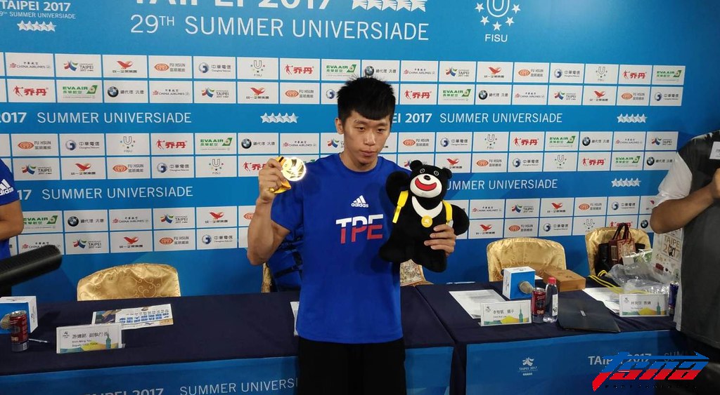 世大運奪金只是開始　李智凱：目標奧運