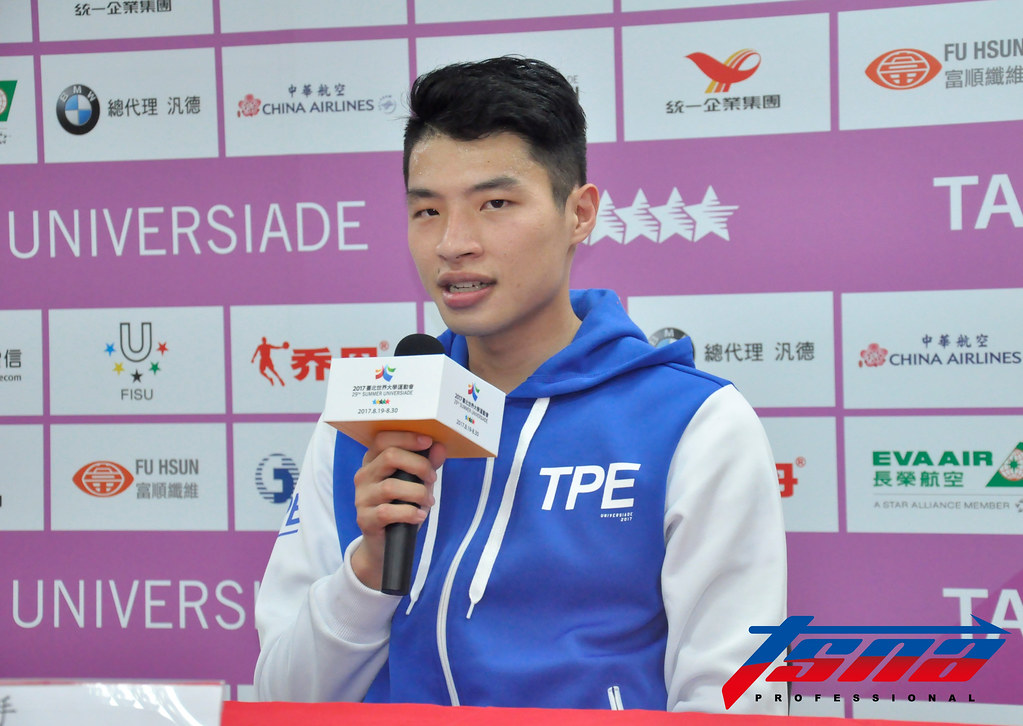 比到一半腳抽筋　楊宗燁撐出銅牌