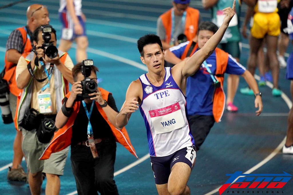 ​跑出台灣男子首金　楊俊瀚：是為大家拿下的