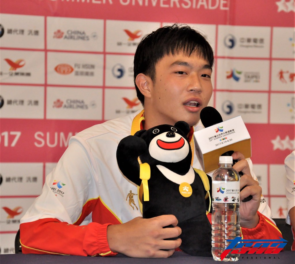 台灣選手激發鬥志　潘宇爍奪中國隊首金