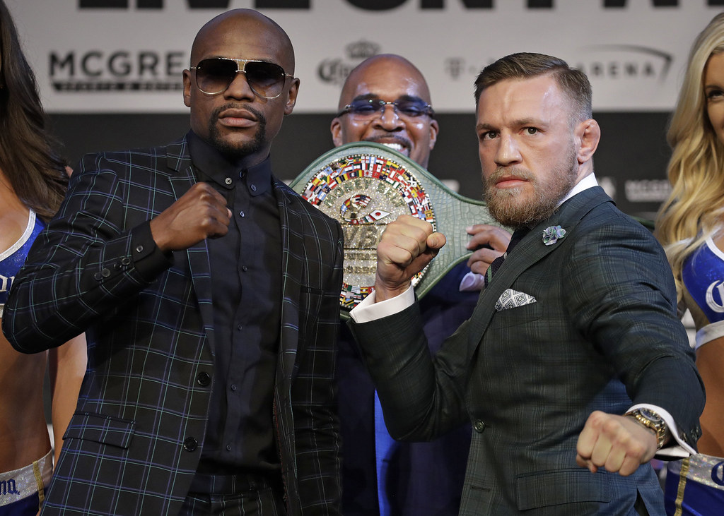 Mayweather對決McGregor　金錢之戰奪金錢腰帶