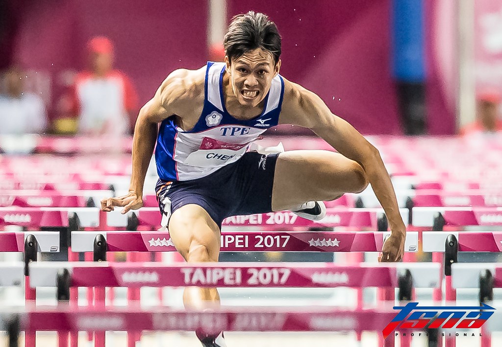 陳奎儒破全國紀錄　110M跨欄銀牌