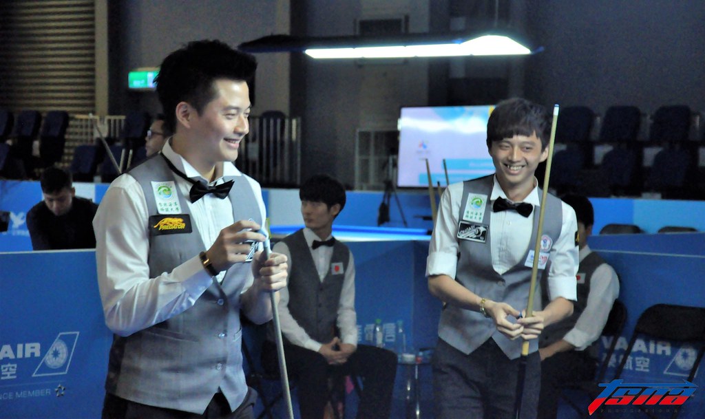 壓軸男雙輕鬆摘金　台灣包辦撞球所有金牌