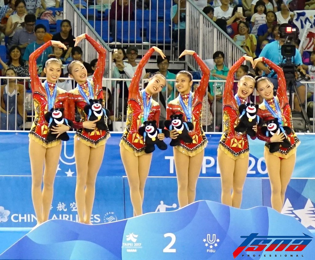 韻律體操好威！　團體單項再奪銀