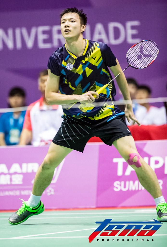 羽球男單首金王子維　差點因傷缺席世大運