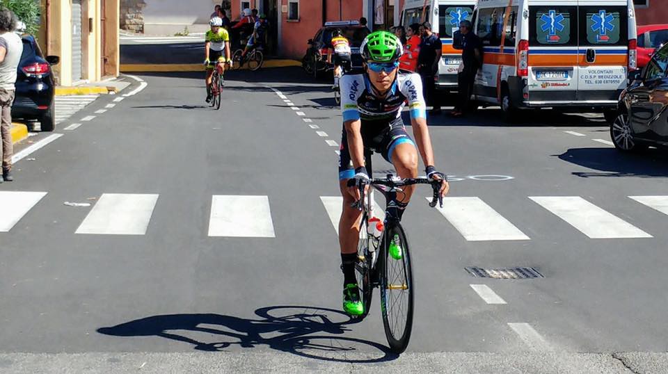 自由車手王家豪歐洲初體驗　賽中抽筋退場