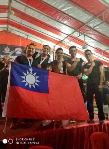 國際腕力錦標賽　蔡偉仁奪80公斤級冠軍