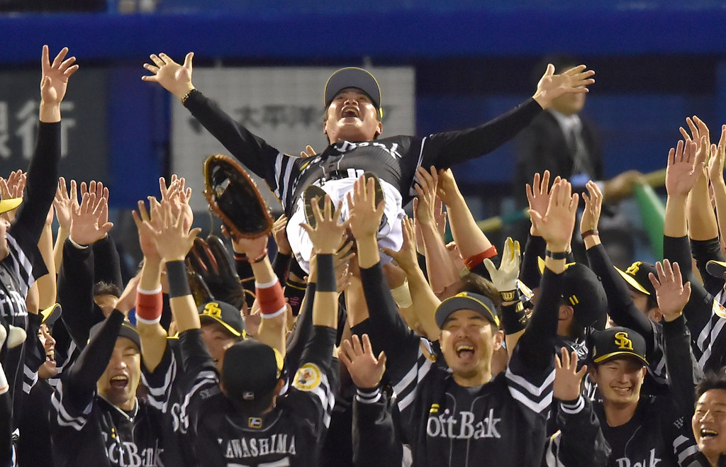 柳田逆轉2分砲　洋聯例行賽軟銀封王