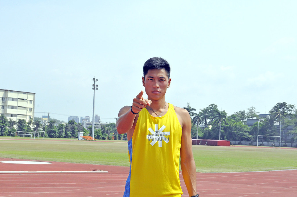 光榮返鄉！　台中囝仔陳傑擔任馬拉松領跑員