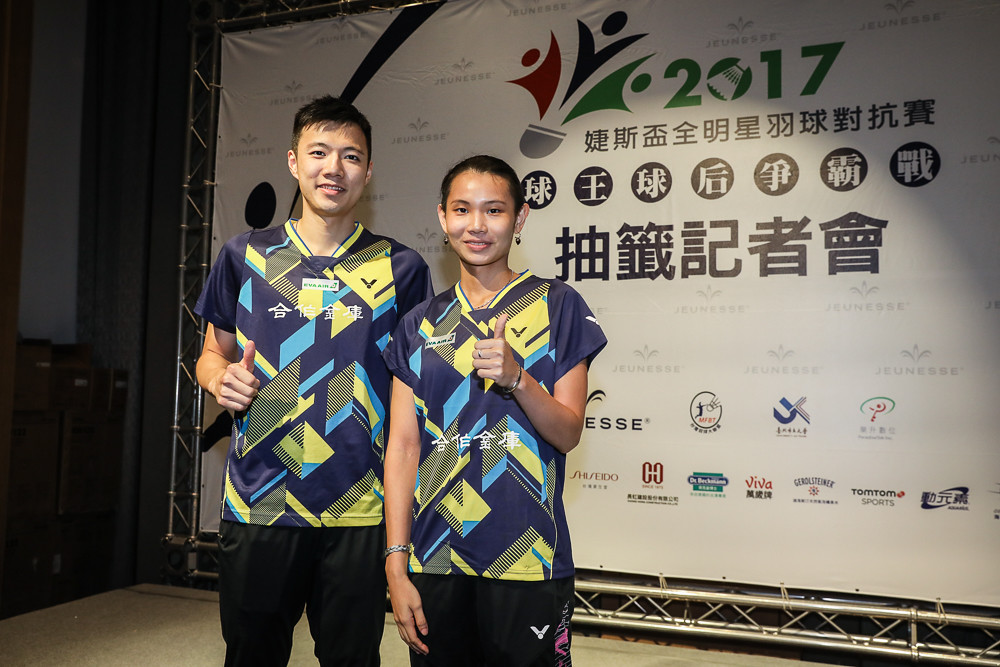 首次搭檔混雙　戴資穎要王子維保護她