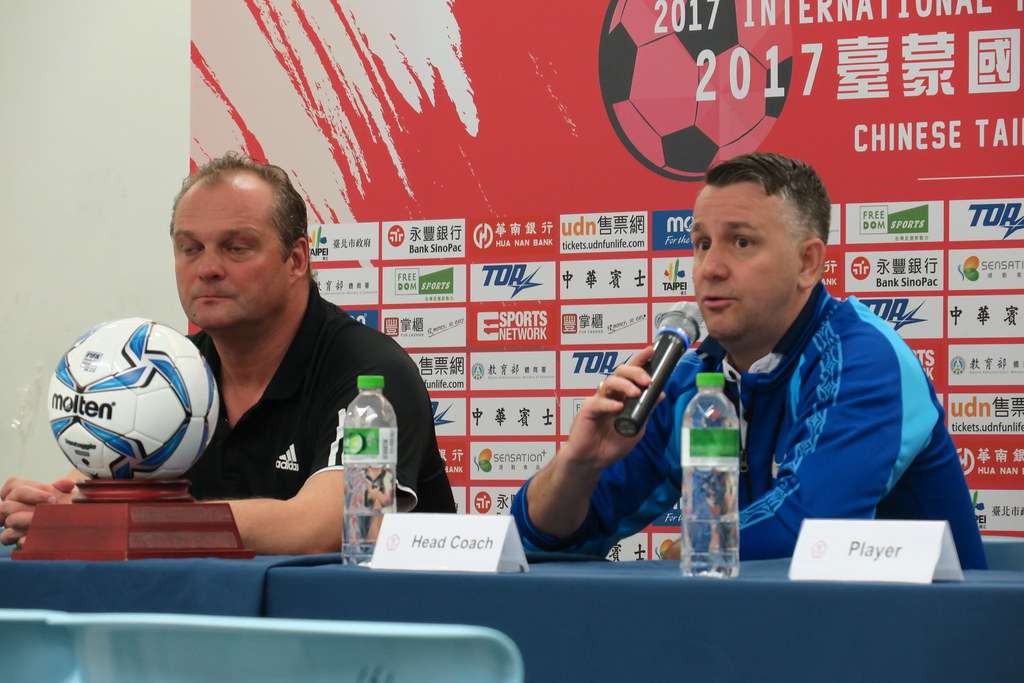 Gary White執教首戰　中華男足23人名單公布