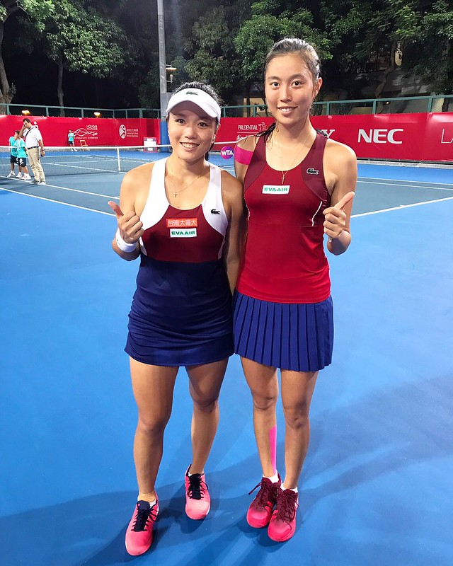 詹家姊妹直落2取勝　晉級8強