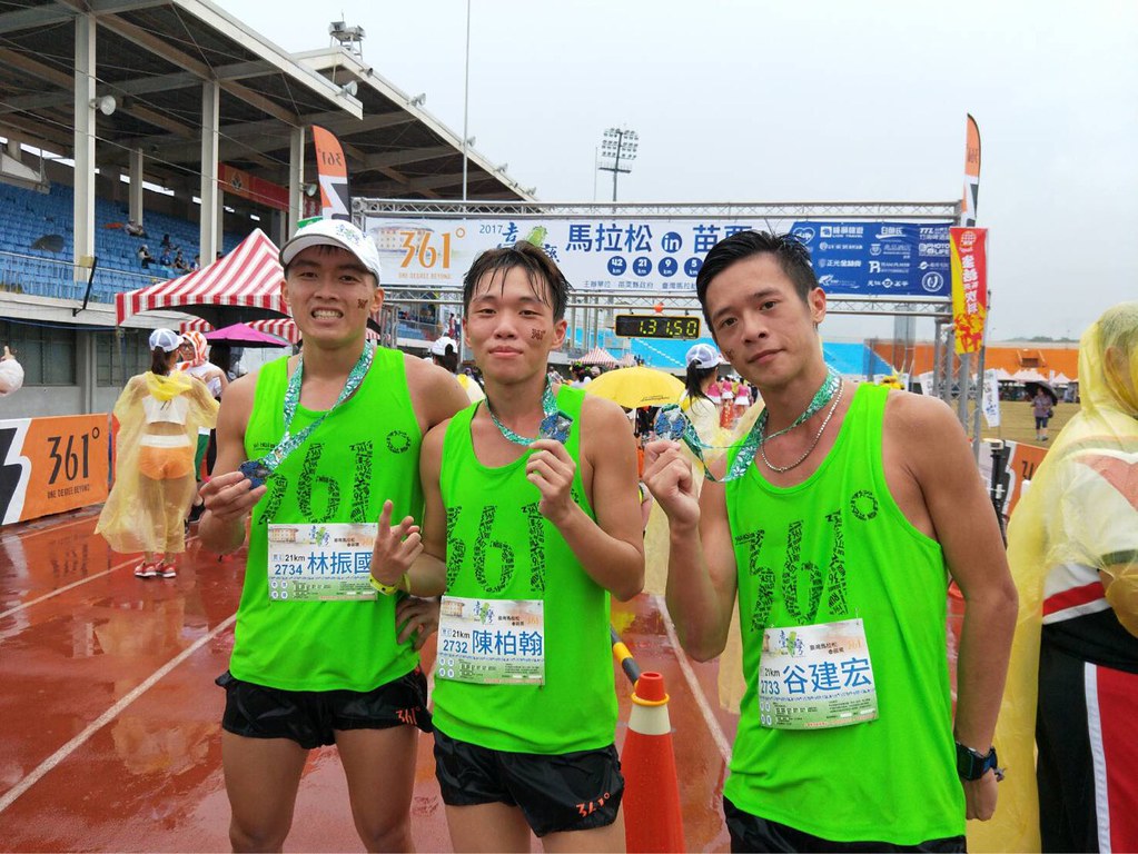 台灣馬拉松開跑　校園大使包辦半馬男女總冠軍