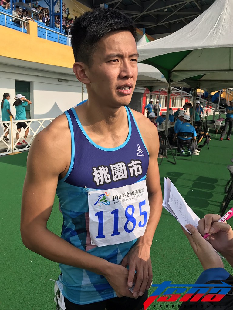 400公尺連霸遭斷　陳傑交棒楊隆翔