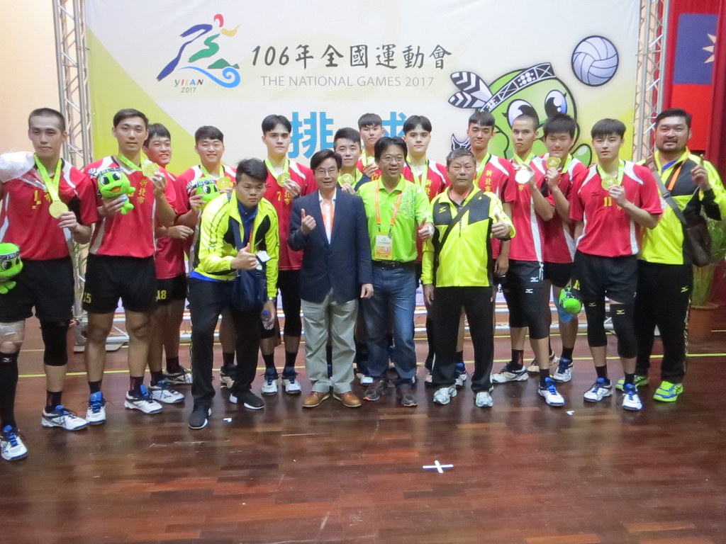 力退台電老大哥　新北市男排全運會稱王