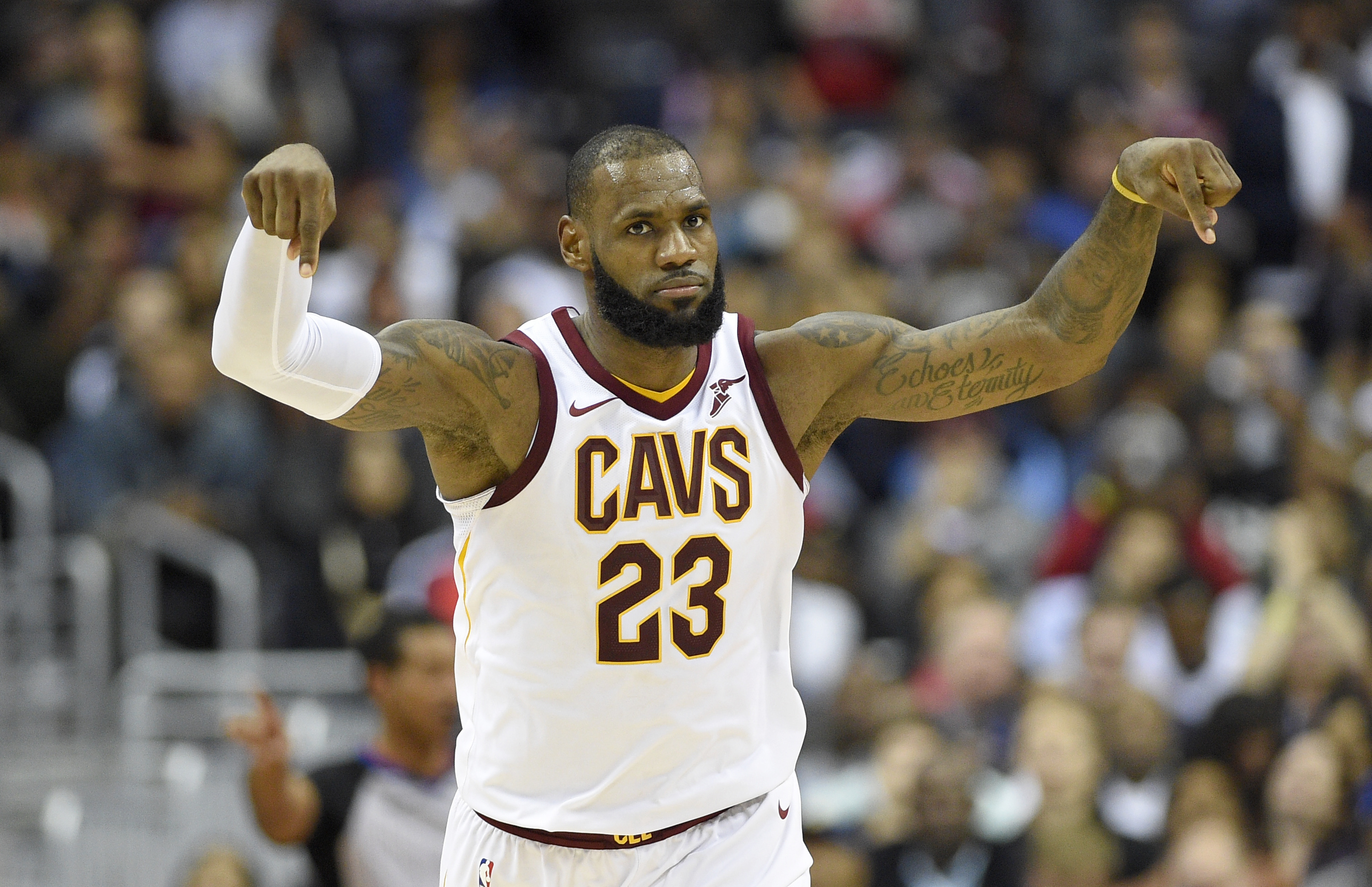 LeBron猛灌57分　騎士終止4連敗
