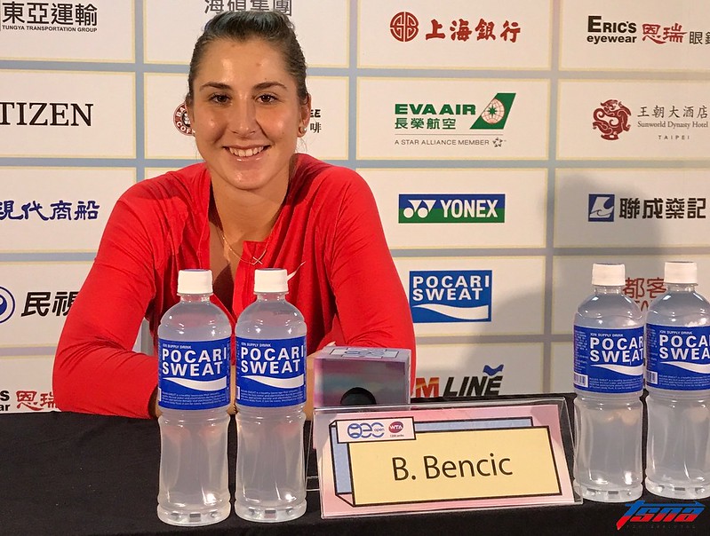 Bencic直落2獲勝　大讚對手發球很棒
